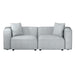Modular Sofa Chaise Set 2 - seater Grey