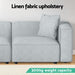 Modular Sofa Chaise Set 2 - seater Grey