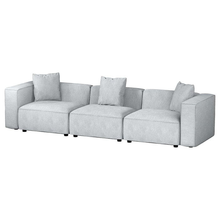 Modular Sofa Chaise Set 3 - seater Grey