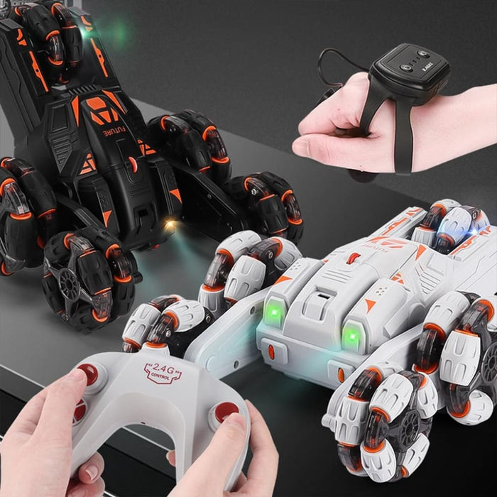 Mofun Five Wheeled Stunt Car With 360 Degree Swing Arm