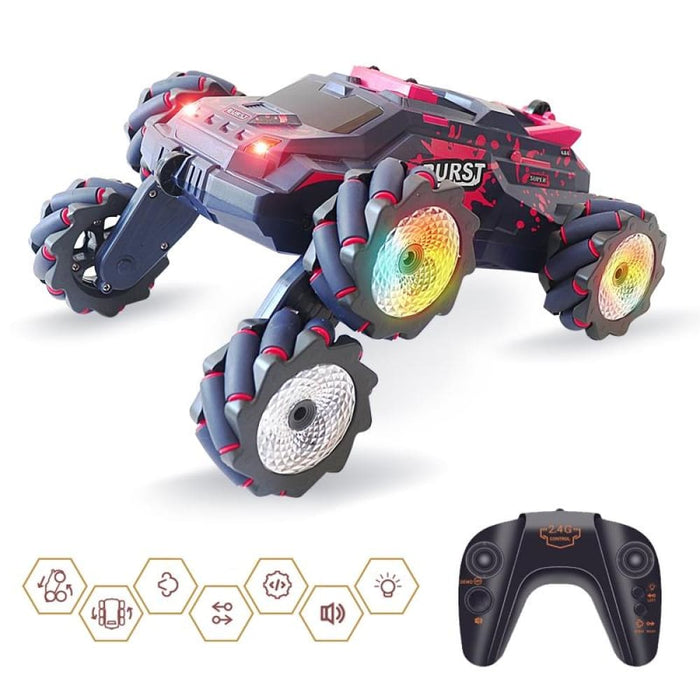 Mofun Jc03p 2.4g Remote Control Six Wheeled Stunt Car