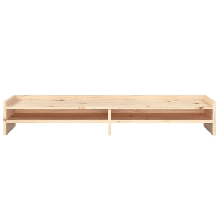 Monitor Stand 100x24x16 Cm Solid Wood Pine Notknk