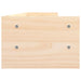 Monitor Stand 100x24x16 Cm Solid Wood Pine Notknk