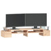 Monitor Stand 100x27.5x15 Cm Solid Wood Pine Notklk