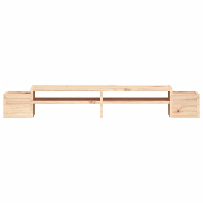 Monitor Stand 100x27.5x15 Cm Solid Wood Pine Notklk