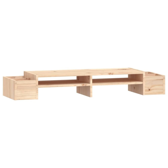 Monitor Stand 100x27.5x15 Cm Solid Wood Pine Notklk