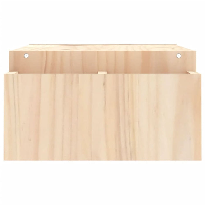Monitor Stand 100x27.5x15 Cm Solid Wood Pine Notklk
