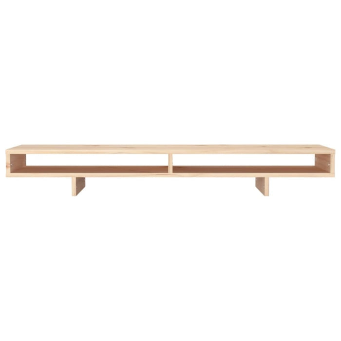 Monitor Stand 100x27x14 Cm Solid Wood Pine Noabba