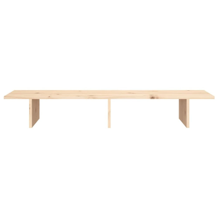 Monitor Stand 100x27x15 Cm Solid Wood Pine Notkik