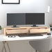 Monitor Stand 100x27x15 Cm Solid Wood Pine Notkpk