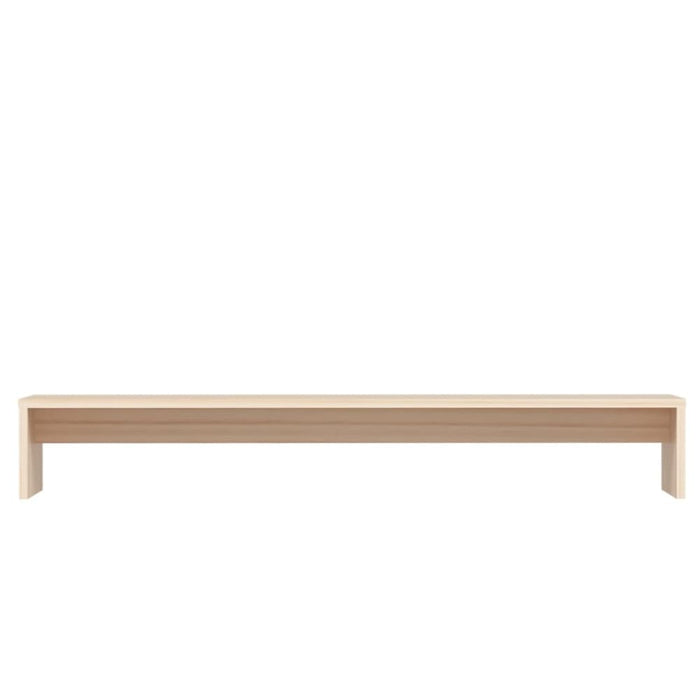 Monitor Stand 100x27x15 Cm Solid Wood Pine Notkxk