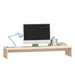 Monitor Stand 100x27x15 Cm Solid Wood Pine Notkxk