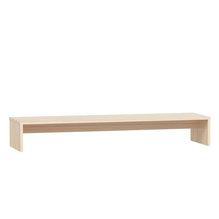 Monitor Stand 100x27x15 Cm Solid Wood Pine Notkxk