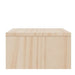 Monitor Stand 100x27x15 Cm Solid Wood Pine Notkxk