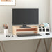 Monitor Stand 50x24x16 Cm Solid Wood Pine Notkna