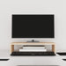 Monitor Stand 50x27x10 Cm Solid Wood Pine Notkaa