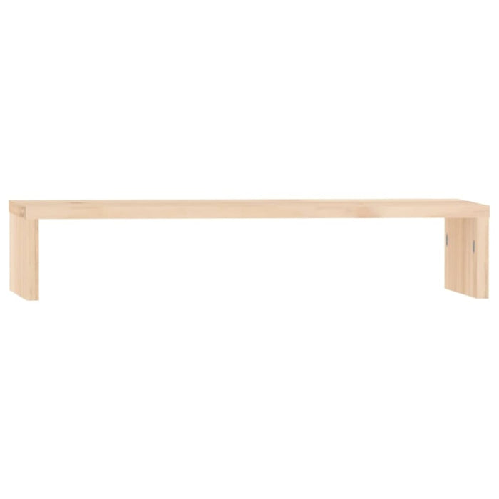 Monitor Stand 50x27x10 Cm Solid Wood Pine Notkaa