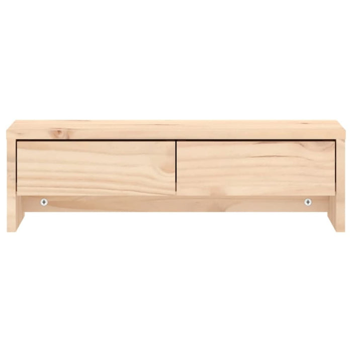 Monitor Stand 50x27x15 Cm Solid Wood Pine Notkpa