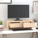 Monitor Stand 50x27x15 Cm Solid Wood Pine Notkpa