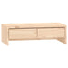 Monitor Stand 50x27x15 Cm Solid Wood Pine Notkpa