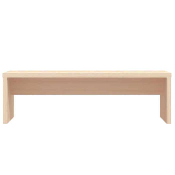 Monitor Stand 50x27x15 Cm Solid Wood Pine Notkxa