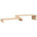 Monitor Stand (52 - 101)x22x14 Cm Solid Wood Pine Noaboa