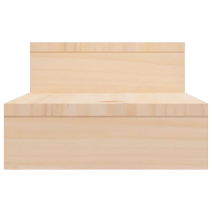 Monitor Stand (52 - 101)x22x14 Cm Solid Wood Pine Noaboa