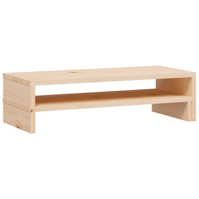 Monitor Stand (52-101)x22x14 Cm Solid Wood Pine Noaboa