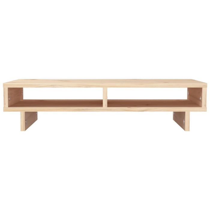 Monitor Stand 60x27x14 Cm Solid Wood Pine Notkkk