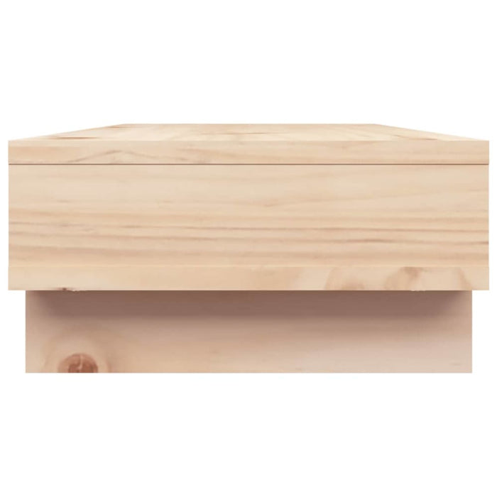 Monitor Stand 60x27x14 Cm Solid Wood Pine Notkkk