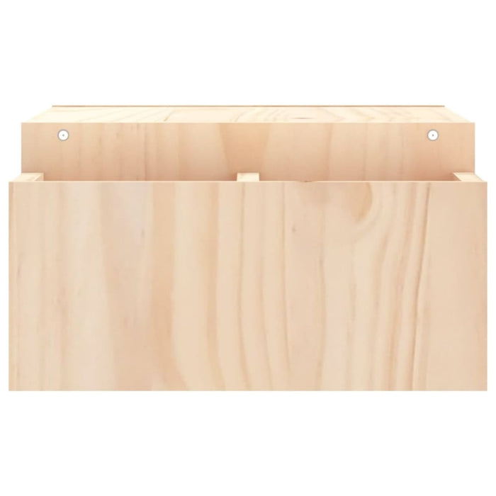 Monitor Stand 70x27.5x15 Cm Solid Wood Pine Notkla