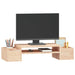 Monitor Stand 70x27.5x15 Cm Solid Wood Pine Notkla