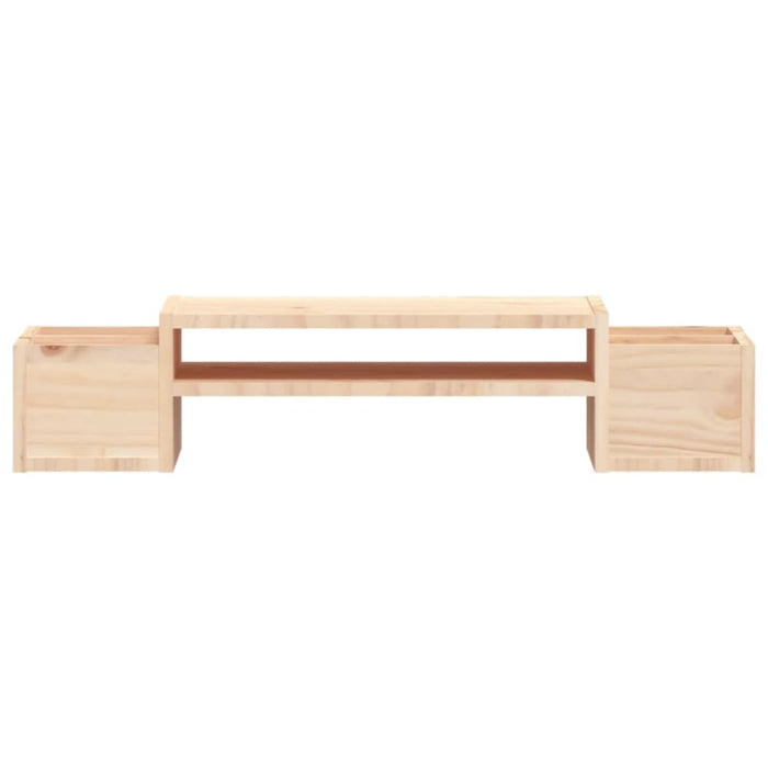 Monitor Stand 70x27.5x15 Cm Solid Wood Pine Notkla