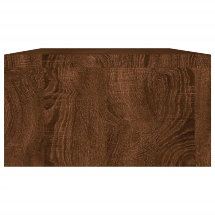 Monitor Stand Brown Oak 100x24x13 Cm Engineered Wood Nopxkt
