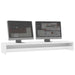 Monitor Stand White 100x24x13 Cm Chipboard Nbbttt