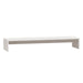 Monitor Stand White 100x27x15 Cm Solid Wood Pine Notktb