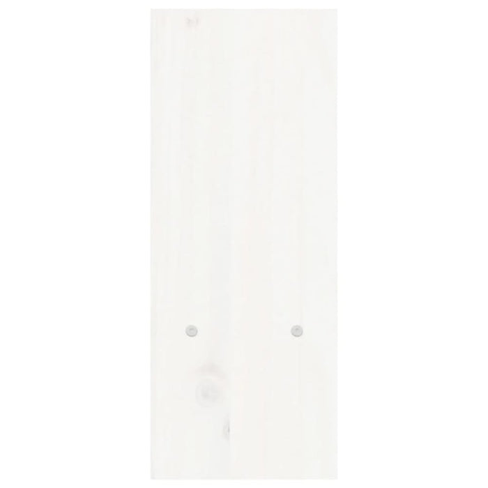 Monitor Stand White (39-72)x17x43 Cm Solid Wood Pine Noabob