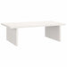 Monitor Stand White 50x27x15 Cm Solid Wood Pine Notkip