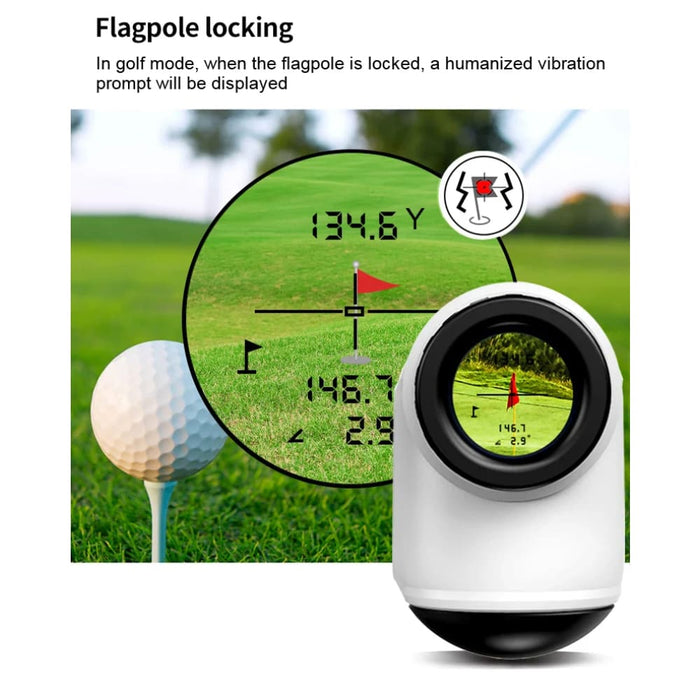 Monocular Rangefinder with Slope Compensation