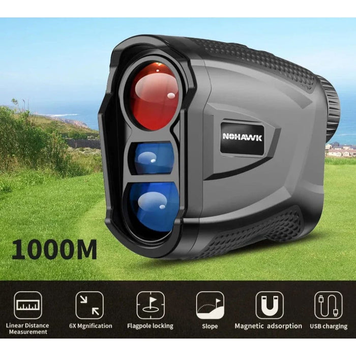 Monocular Rangefinder with Slope Compensation
