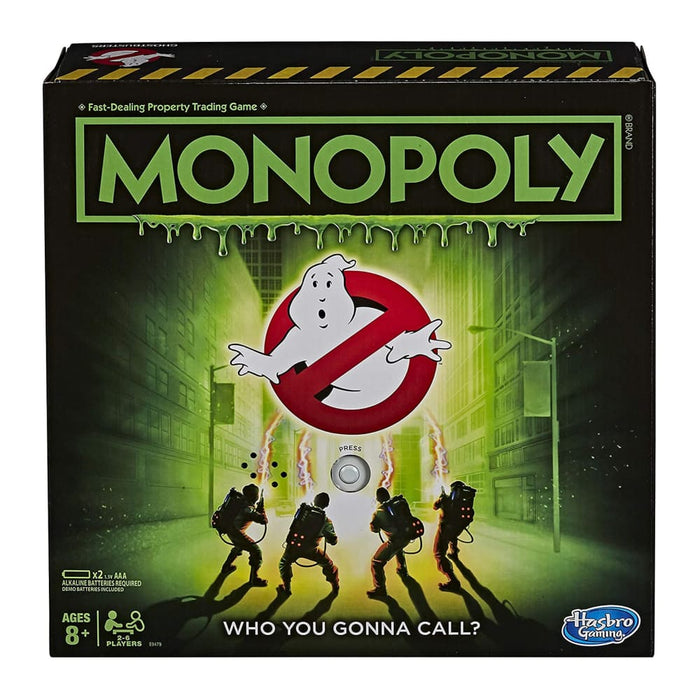 Monopoly Ghostbusters Edition Board Game with Sound Effect