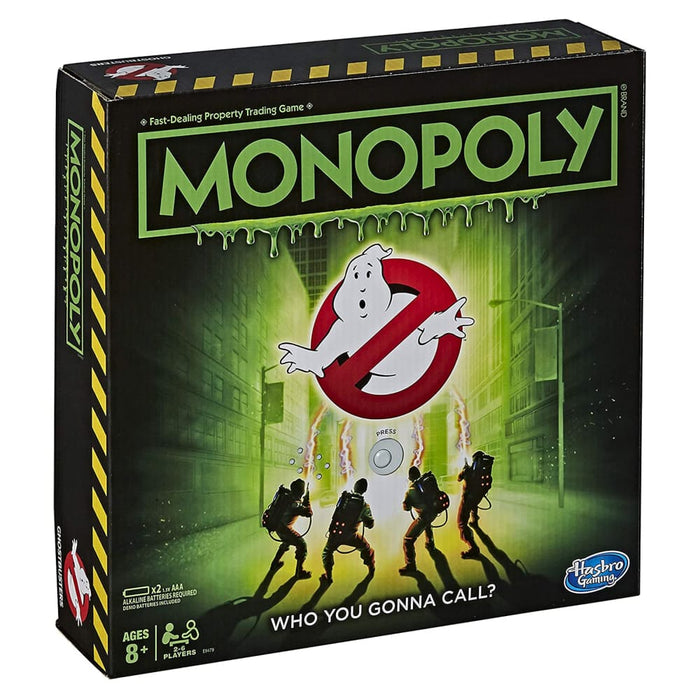 Monopoly Ghostbusters Edition Board Game with Sound Effect