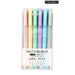 Morandi Retro Double Headed Highlighter Pen Set 6/24 Colours