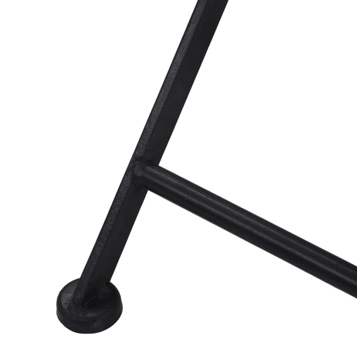 Mosaic Bistro Chairs 2 Pcs Orange Grey Alion