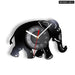 Mother and Baby Giraffe Elephant Wall Clock