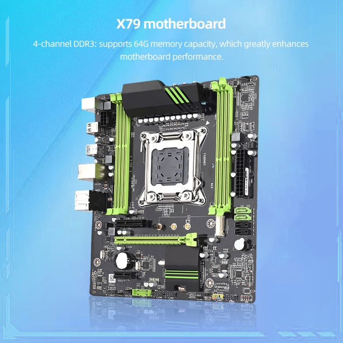 X79 Motherboard M - atx Gaming Lga 2011 Socket Dual Channel