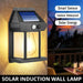 Motion Sensor Solar Wall Light For Outdoor Safety