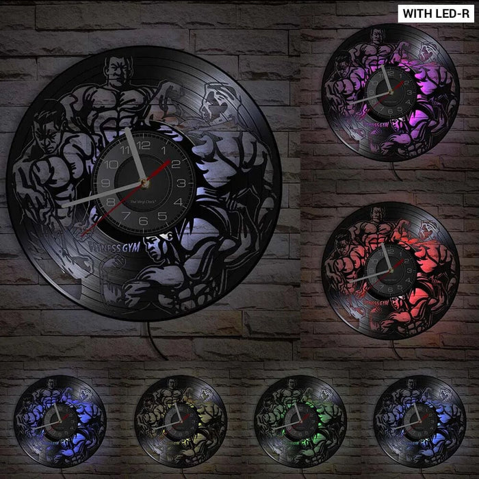 Motivational Workout Wall Clock