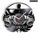 Motivational Workout Wall Clock