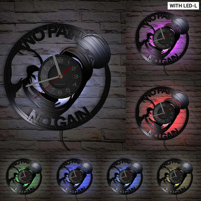 Motivational Workout Wall Clock